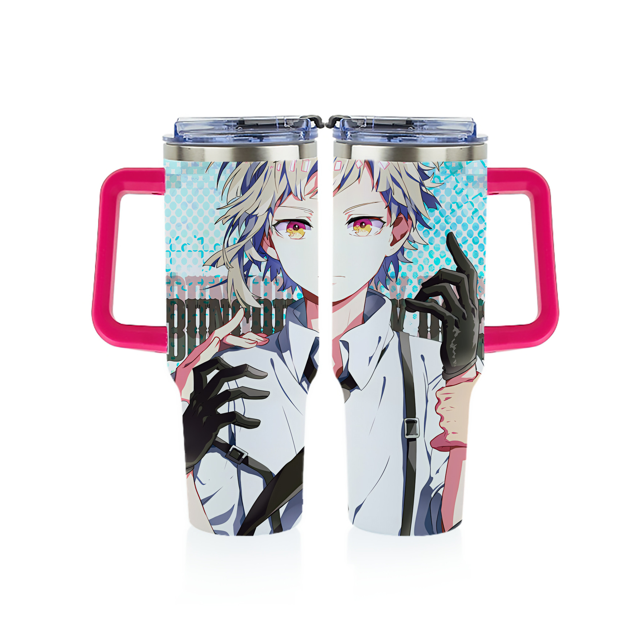 （画像用） 文豪ストレイドッグス Bungo Stray Dogs 1200ｍLフルプリント車用タンブラー